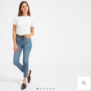 Everlane “The Cotton Crew” plain white tee